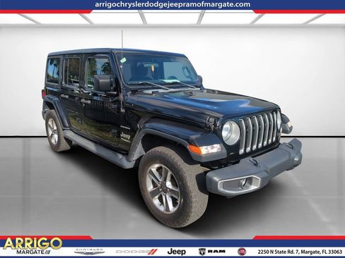 Used 2019 Jeep Wrangler Unlimited Sahara image 1