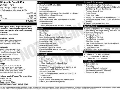 Certified 2023 GMC Acadia Denali image 35