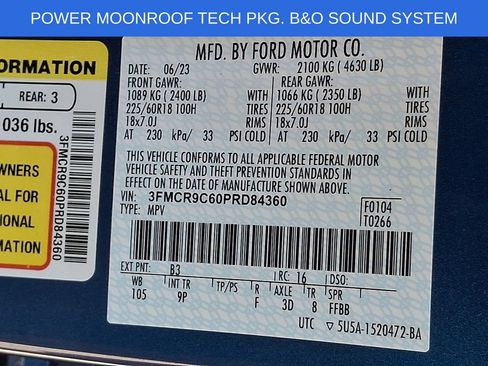 Used 2023 Ford Bronco Sport Outer Banks w/ Tech Package AWD/4WD image 27