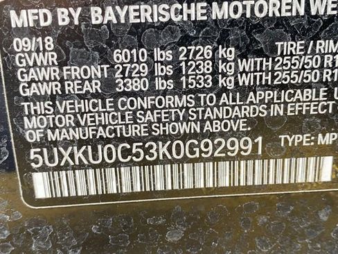Used 2019 BMW X6 sDrive35i w/ M Sport Package image 26