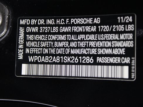 Used 2025 Porsche 718 Cayman S w/ Sportdesign Package RWD image 43