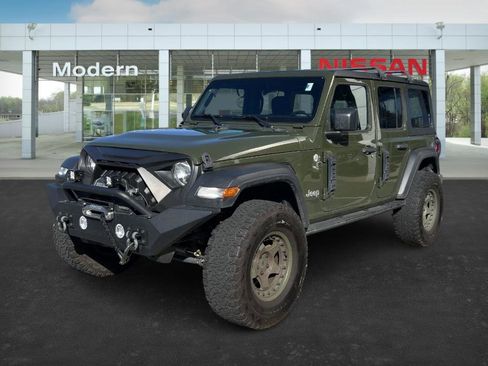 Used 2021 Jeep Wrangler Unlimited Sport image 1