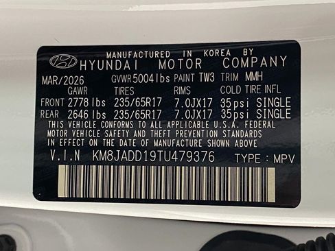 New 2026 Hyundai Tucson Blue SE AWD/4WD image 62