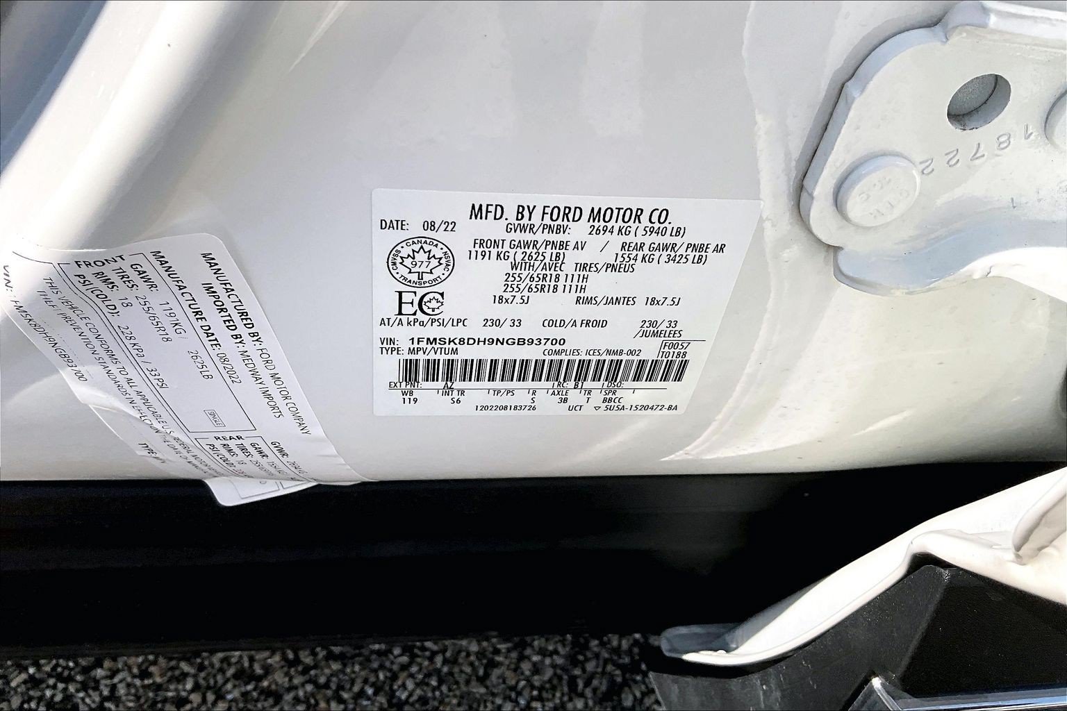 Used 2022 Ford Explorer XLT AWD/4WD image 37