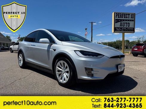 Used 2018 Tesla Model X 100D AWD/4WD image 1