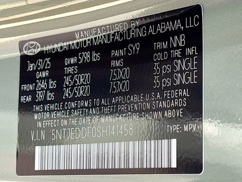 New 2025 Hyundai Santa Cruz Limited image 34