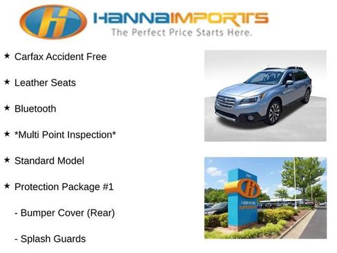 Used 2016 Subaru Outback 2.5i Limited w/ Protection Package #1 AWD/4WD image 8