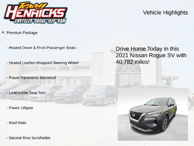 Used 2021 Nissan Rogue SV AWD/4WD image 4