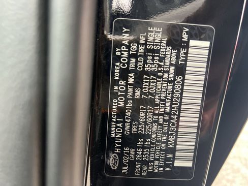 Used 2017 Hyundai Tucson SE AWD/4WD image 35