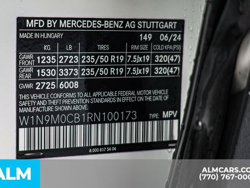 Used 2024 Mercedes-Benz EQB 250+ w/ Winter Package image 65