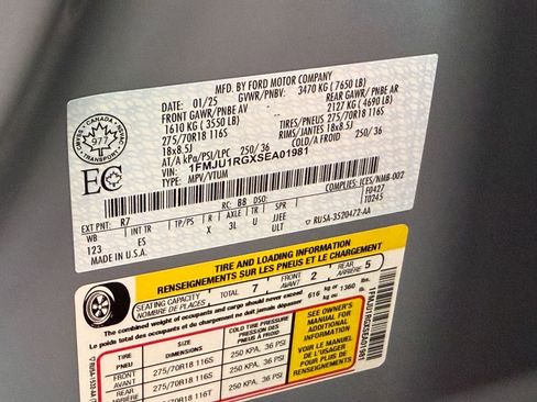 Used 2025 Ford Expedition Tremor image 55