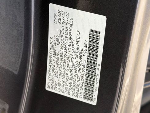 New 2026 Honda Odyssey Touring image 35