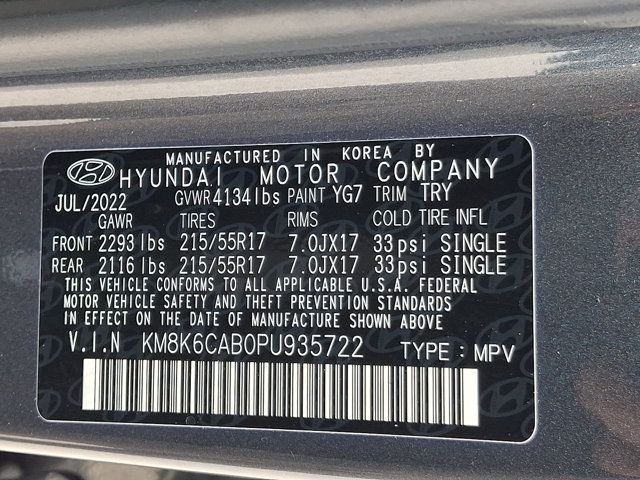 Certified 2023 Hyundai Kona SEL AWD/4WD image 28