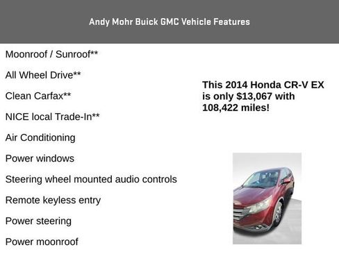 Used 2014 Honda CR-V EX image 4