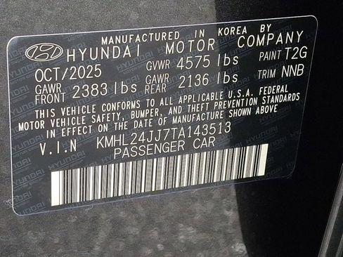 New 2026 Hyundai Sonata Blue image 13