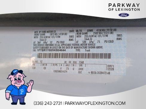 Used 2025 Ford Transit 250 Low Roof w/ Exterior Upgrade Package RWD image 32