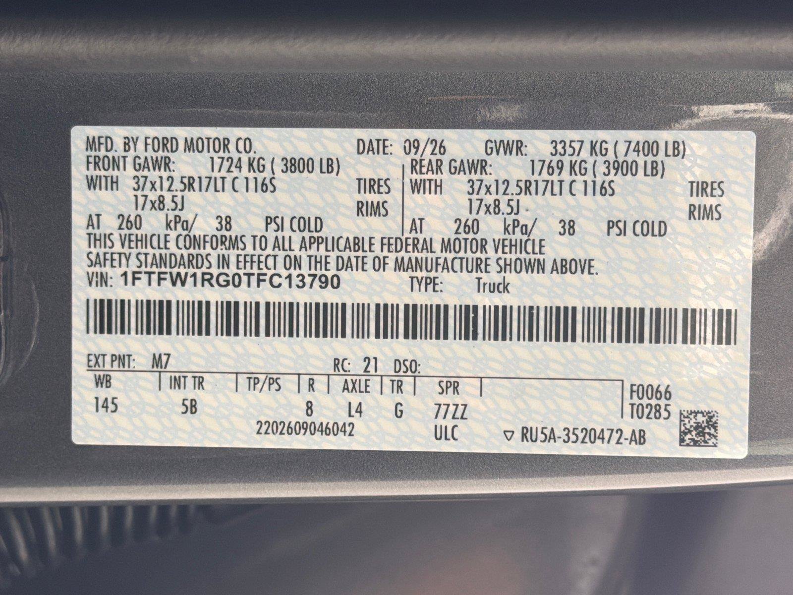 New 2026 Ford F150 Raptor AWD/4WD image 34