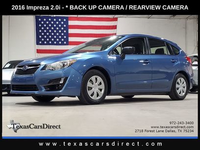 Used 2016 Subaru Impreza 2.0i