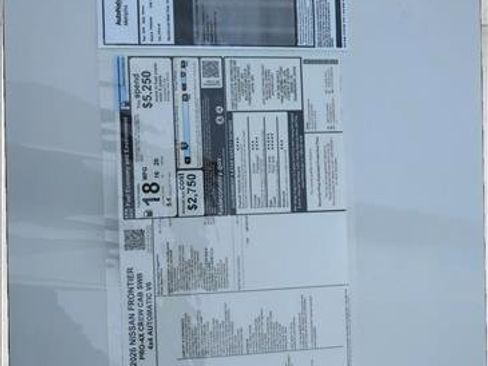 New 2026 Nissan Frontier PRO-4X w/ Pro-4x Convenience Package image 21