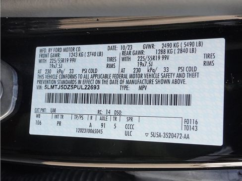 Used 2023 Lincoln Corsair Grand Touring w/ Equipment Group 301A AWD/4WD image 52