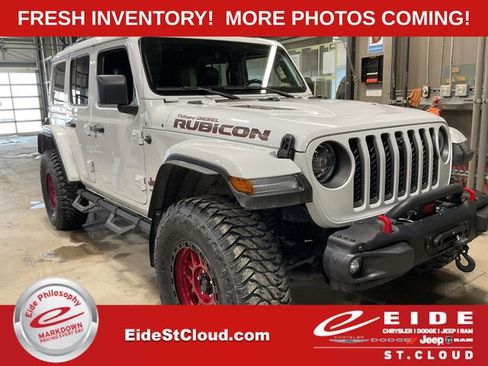 Used 2021 Jeep Wrangler Unlimited Rubicon w/ Uconnect 4C Nav & Sound Group image 1