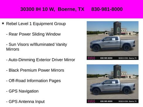 Used 2023 RAM 1500 Rebel w/ Rebel Level 1 Equipment Group AWD/4WD image 16