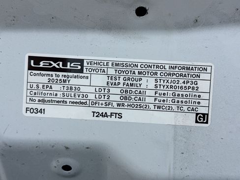 Used 2025 Lexus TX 350 FWD w/ Technology Package image 23