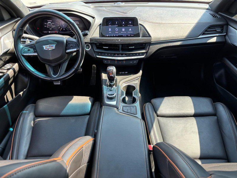 Used 2022 Cadillac CT4 V w/ Navigation Package AWD/4WD image 14