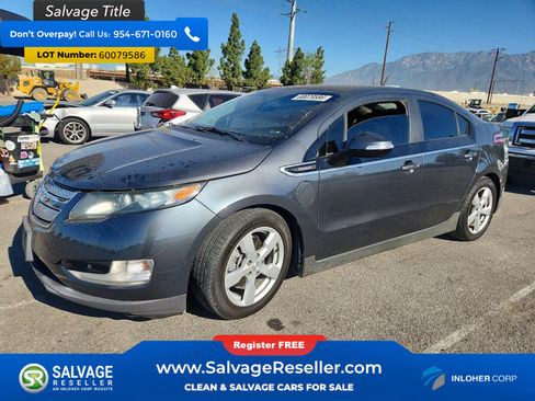 Used 2012 Chevrolet Volt Premium w/ Premium Trim Package FWD image 1