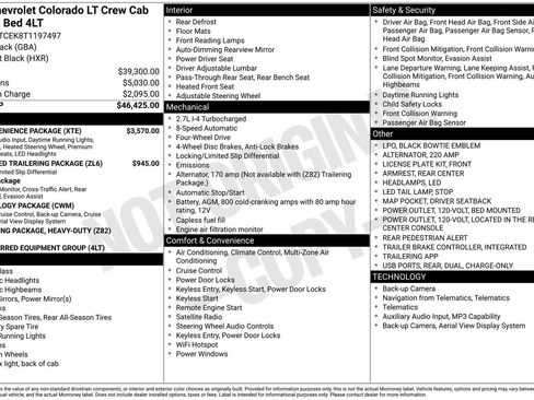 New 2026 Chevrolet Colorado LT w/ LT Convenience Package AWD/4WD image 4