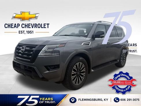 Used 2022 Nissan Armada SL w/ Midnight Edition Package AWD/4WD image 1