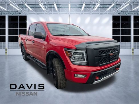 Used 2021 Nissan Titan PRO-4X w/ Off Road Protection Package image 1