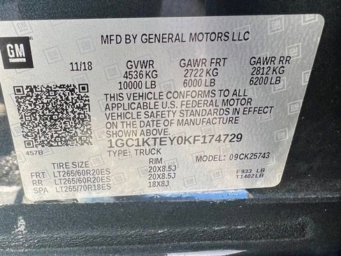 Used 2019 Chevrolet Silverado 2500 LTZ w/ Duramax Plus Package image 16