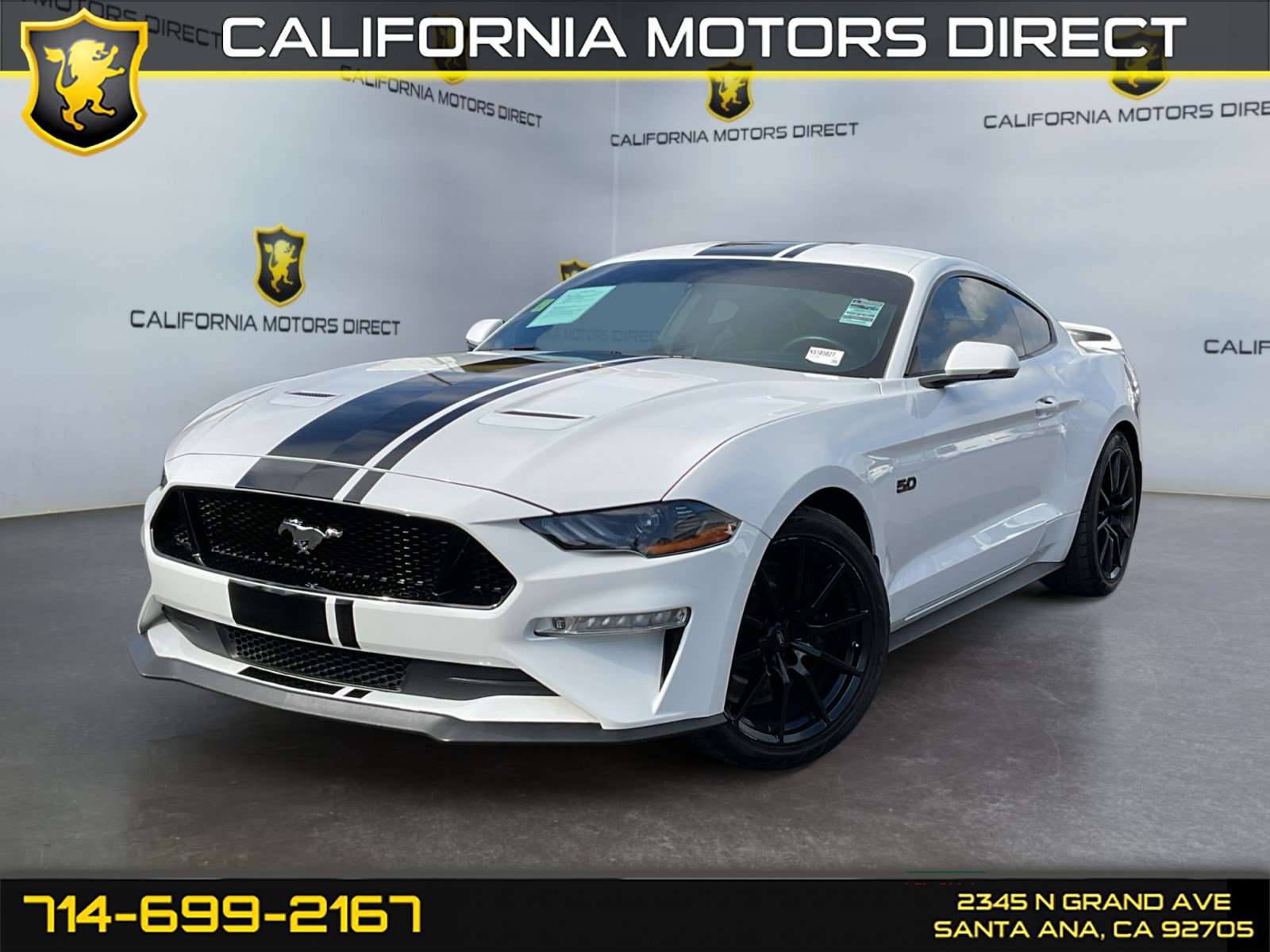 Used 2019 Ford Mustang GT Premium w/ GT Performance Package RWD image 1