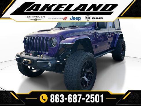 Used 2023 Jeep Wrangler Unlimited Rubicon 392 w/ Trailer Tow Package AWD/4WD image 3