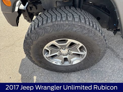Used 2017 Jeep Wrangler Unlimited Rubicon w/ Cold Weather Group AWD/4WD image 11