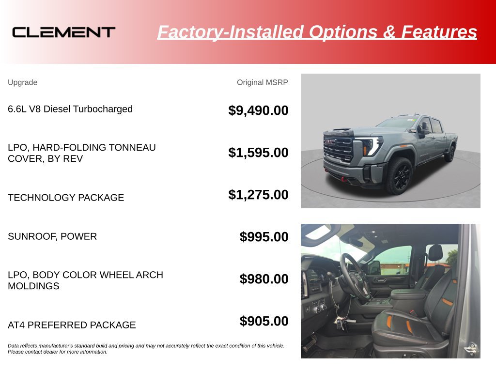 Used 2024 GMC Sierra 2500 AT4 w/ Technology Package AWD/4WD image 8