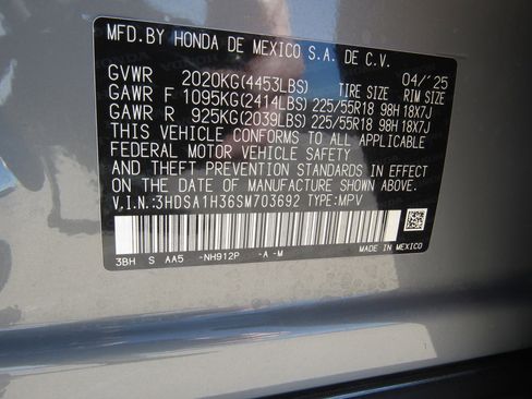 Certified 2025 Acura ADX FWD image 31