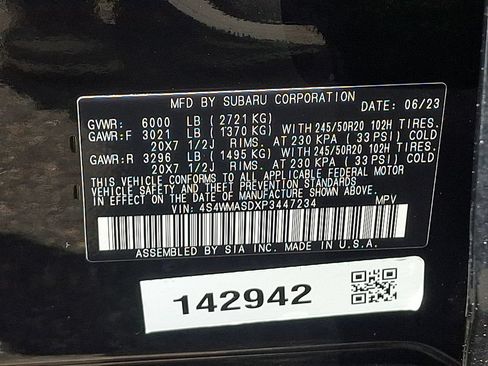 Used 2023 Subaru Ascent Limited AWD/4WD image 27