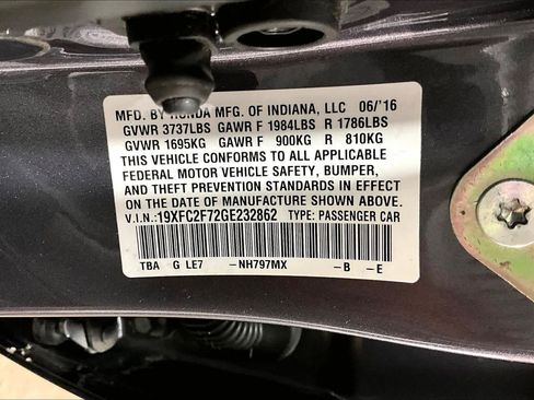 Used 2016 Honda Civic EX image 35