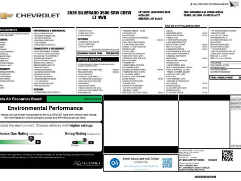 New 2026 Chevrolet Silverado 3500 LT w/ Trail Boss Package AWD/4WD image 4