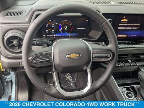 New 2026 Chevrolet Colorado W/T w/ WT Custom Package AWD/4WD image 13