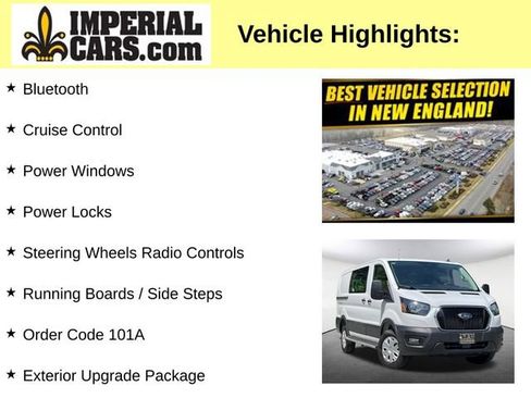 Certified 2025 Ford Transit 250 Low Roof w/ Exterior Upgrade Package RWD image 5