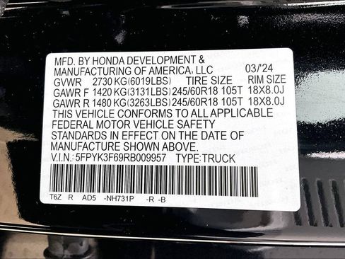 Used 2024 Honda Ridgeline TrailSport image 41