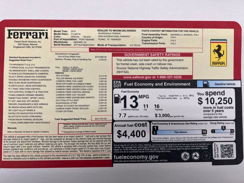 Used 2016 Ferrari F12 Berlinetta image 35