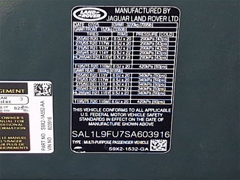 New 2025 Land Rover Range Rover Sport Dynamic SE image 21