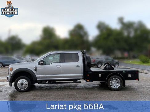 Certified 2020 Ford F550 4x4 Crew Cab Super Duty w/ Lariat Value Package image 3