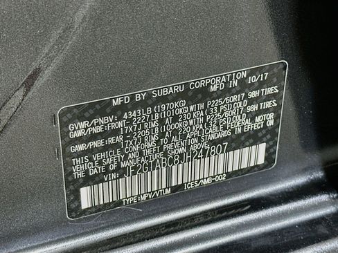 Used 2018 Subaru Crosstrek 2.0i Premium AWD/4WD image 12