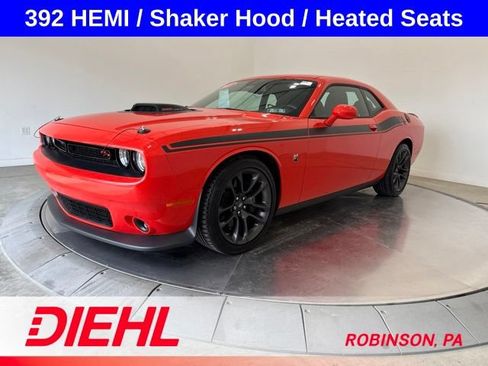 Used 2021 Dodge Challenger R/T Scat Pack w/ Shaker Package RWD image 3