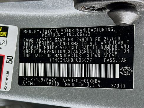 Used 2023 Toyota Camry LE image 12